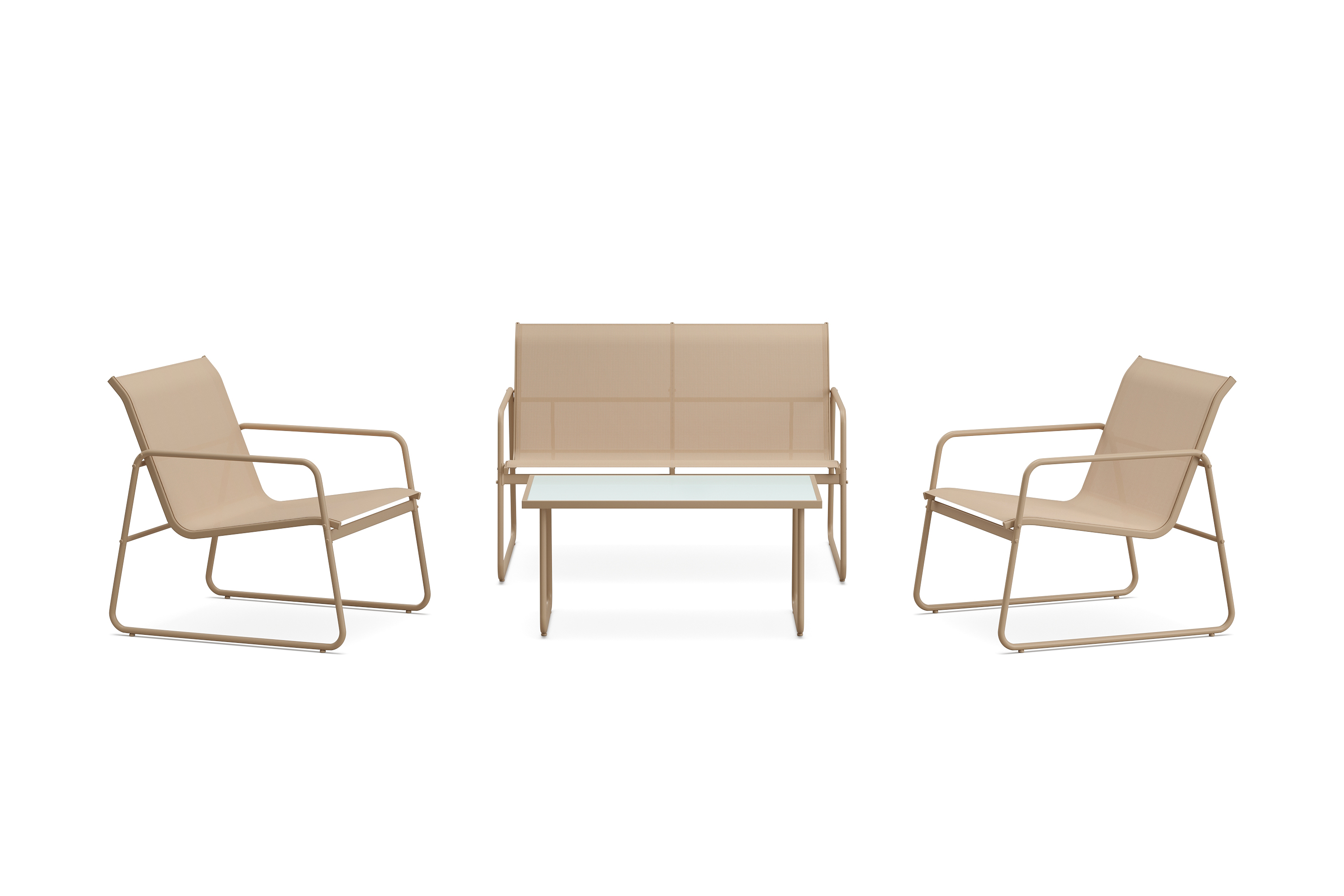 Pelanda Loungegrupp Utomhus Beige