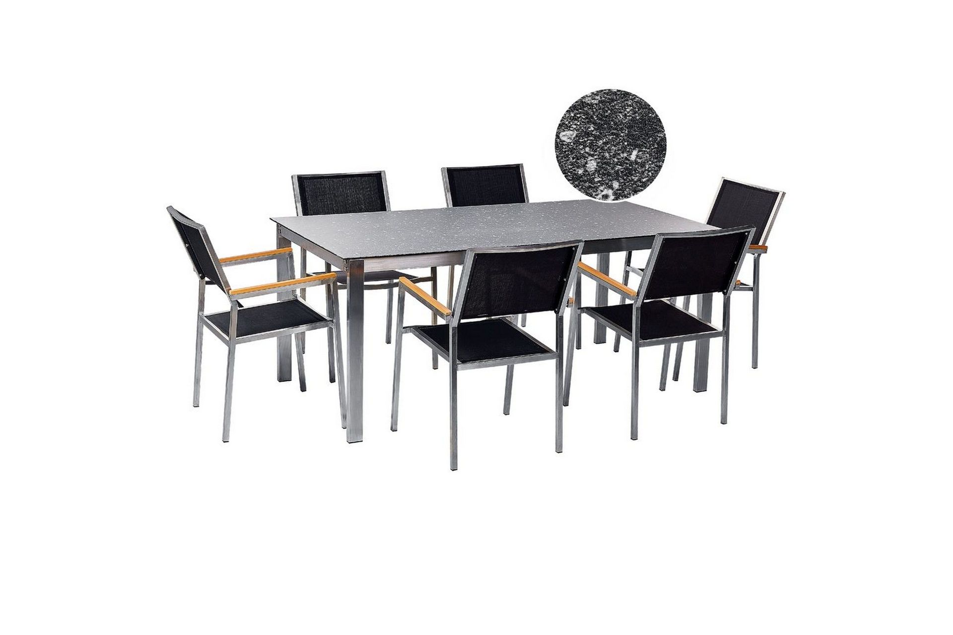 trädgårdsmatgrupp cosoleto/grosseto 6-sits - 6-sits