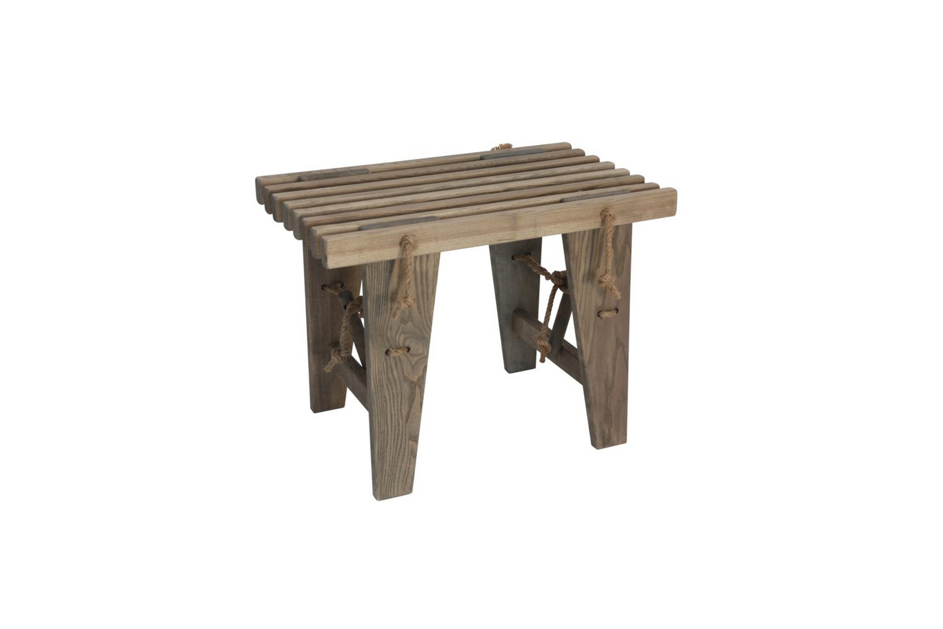 Bänk Utomhus Hillerstorp Ecobench 60 cm Ask oljad gråAsk oljad grå