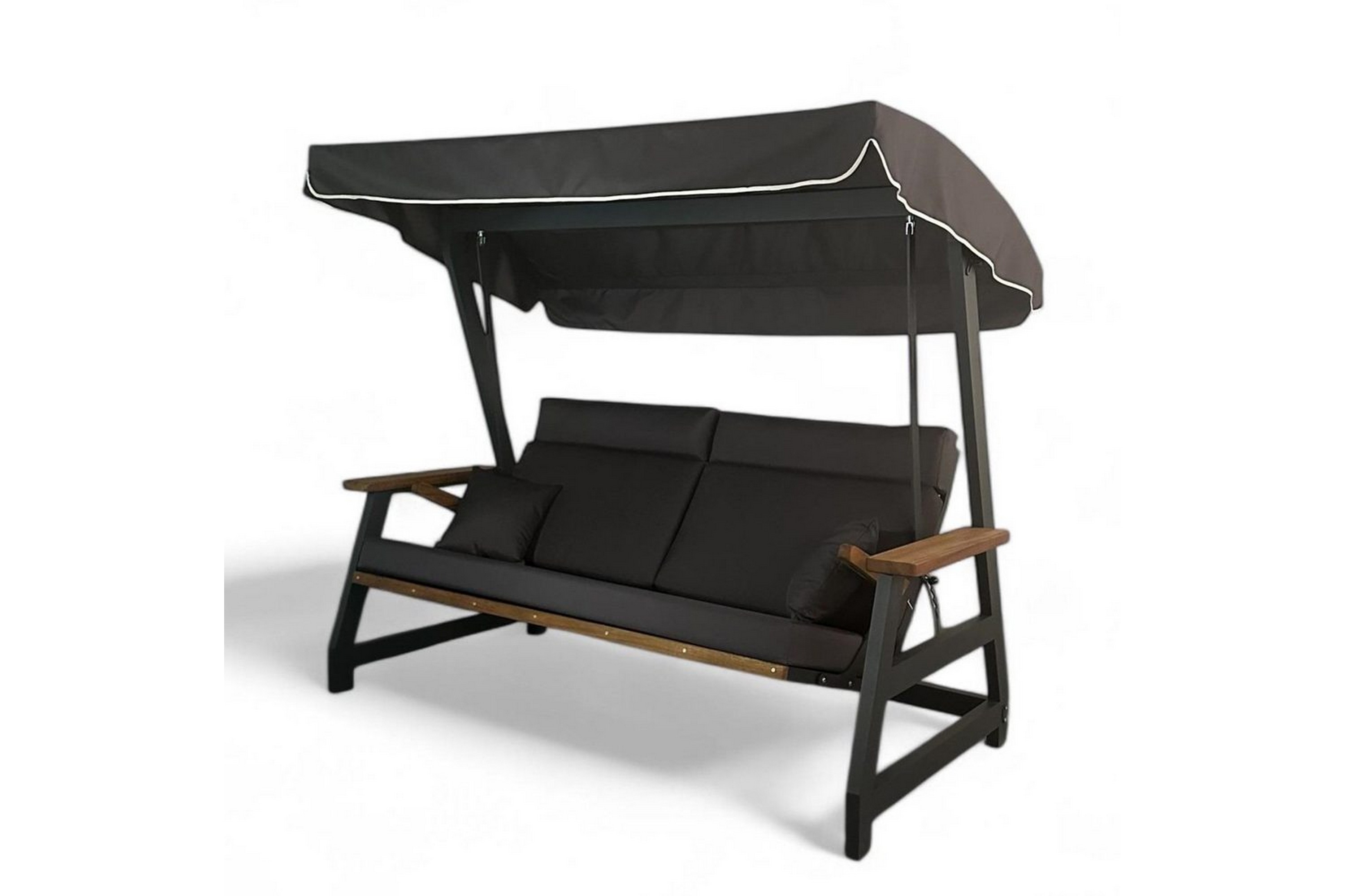 trädgårds trippel gungstol berriaren 2400 natur / antracit - natur / antracit