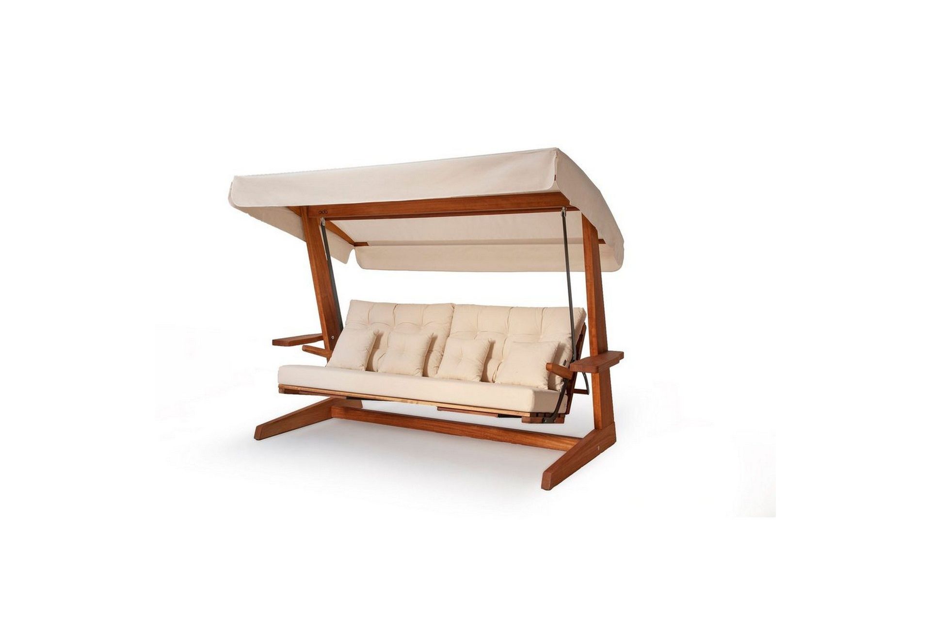 trädgårds trippel gungstol dasina natur / beige - natur / beige