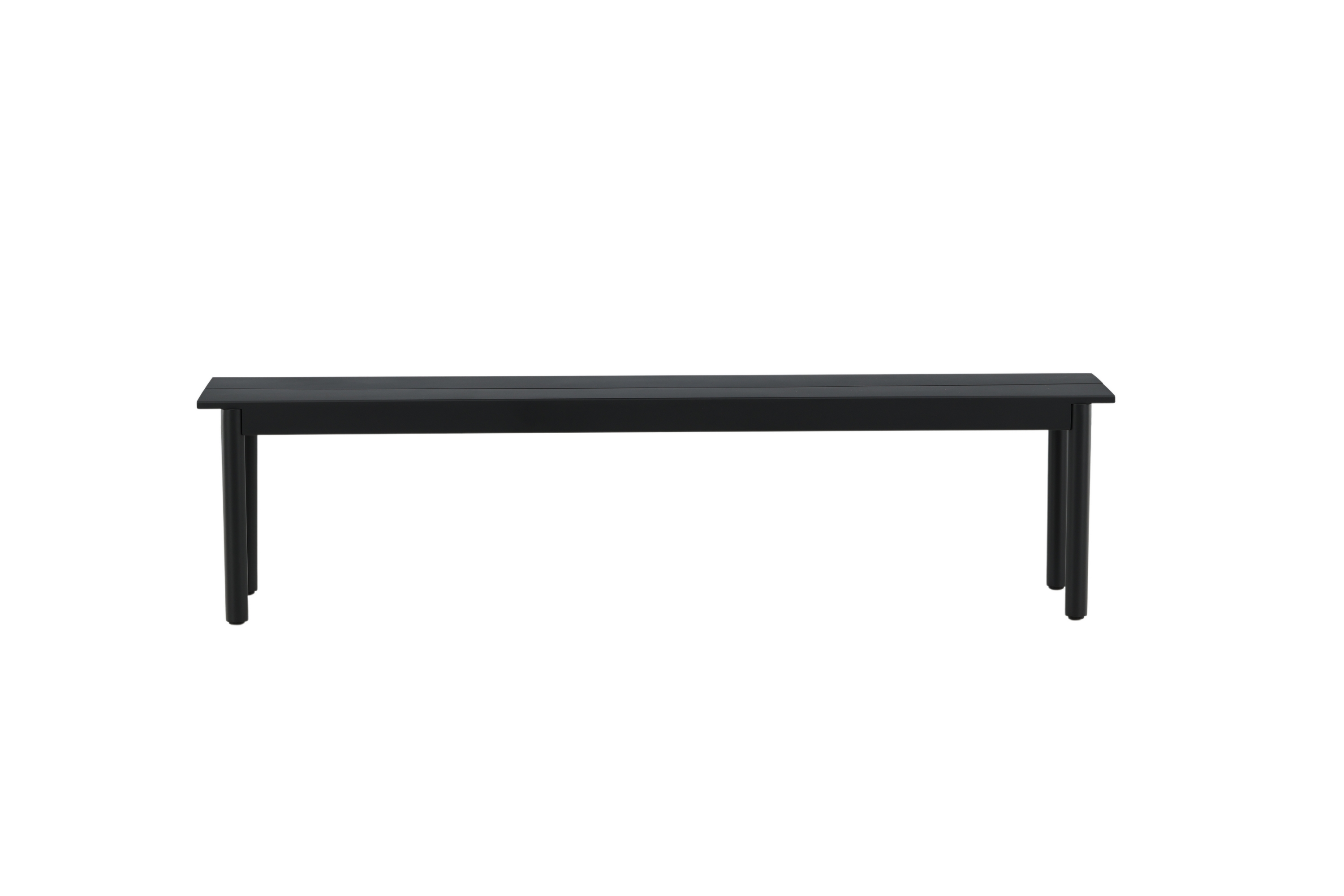Modena Bänk Utomhus 180 cm Svart