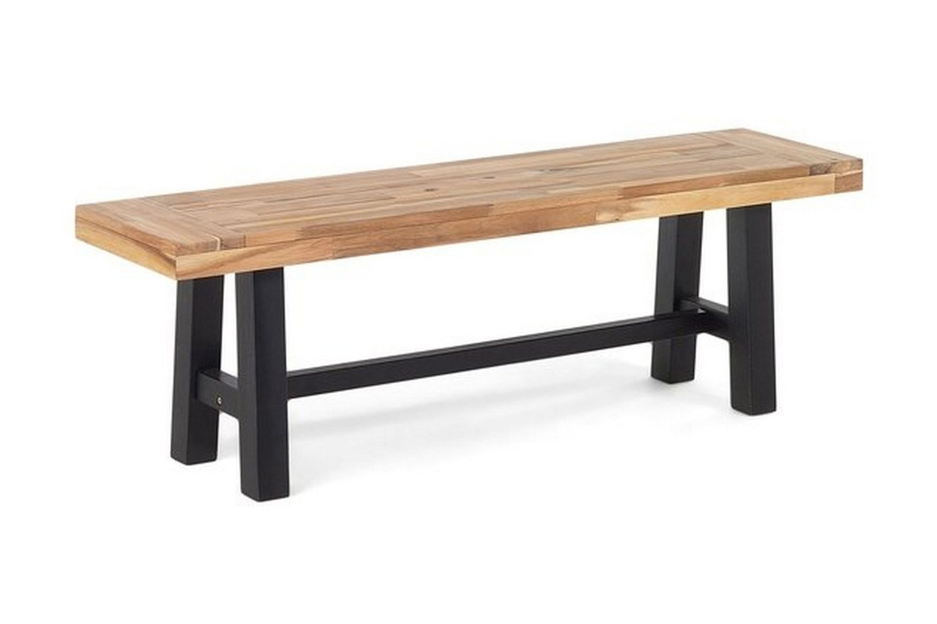 Scania Trädgårdsbänk 140 cm - Brun/Svart