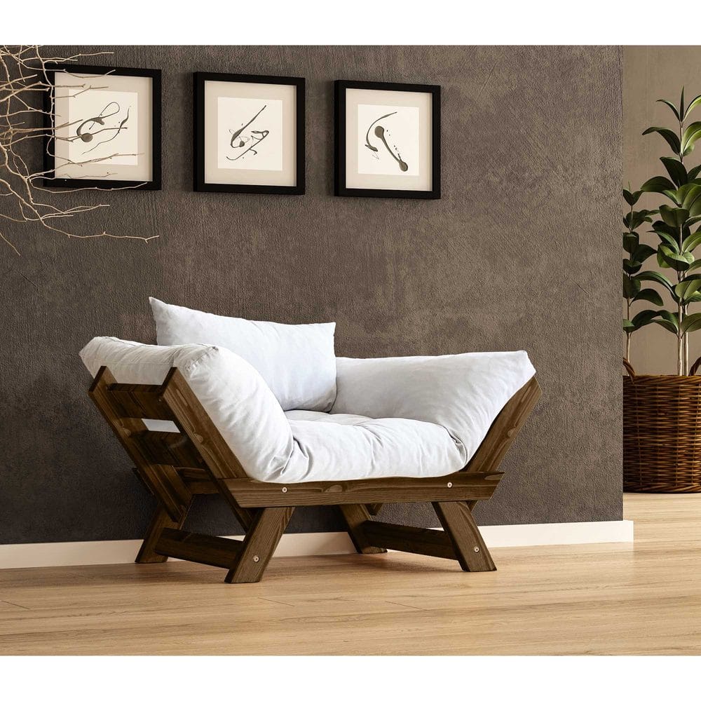 Zylar 2-sits B&auml;ddsoffa - Vit