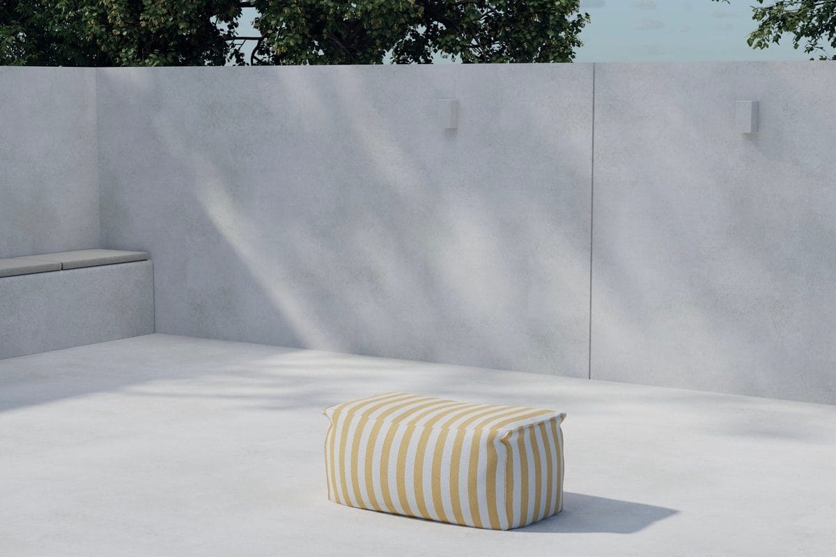 Fotpall Redang Utomhus - gul