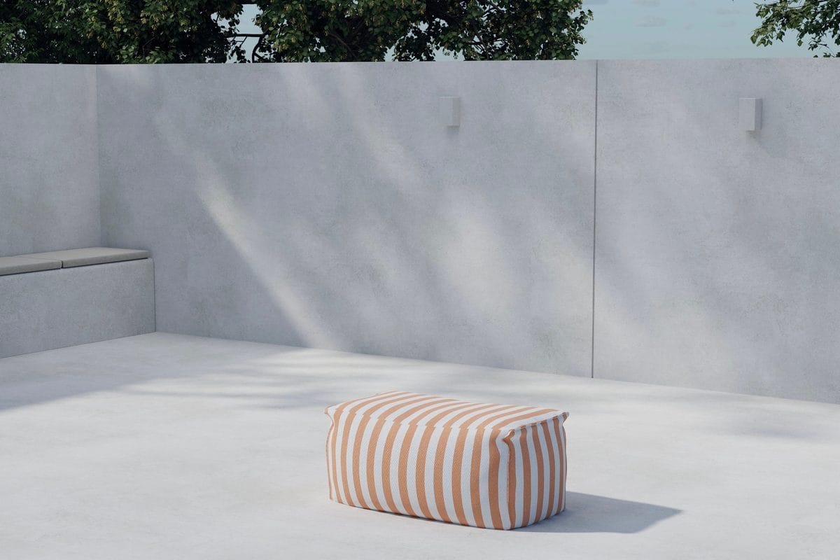 Fotpall Redang Utomhus - persika