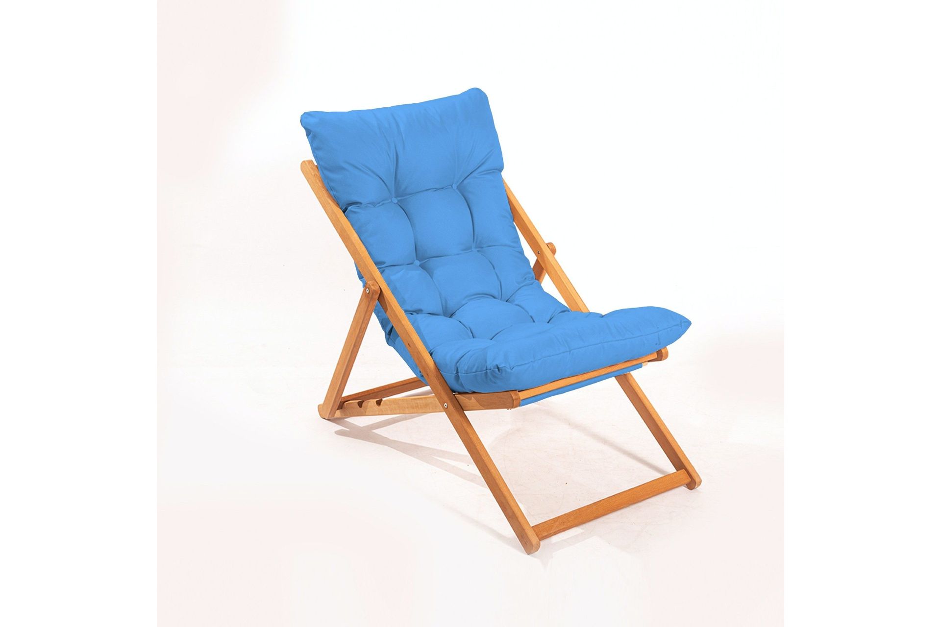 Gardellis Solstol 173x120 cm - Bl&aring;/Natur