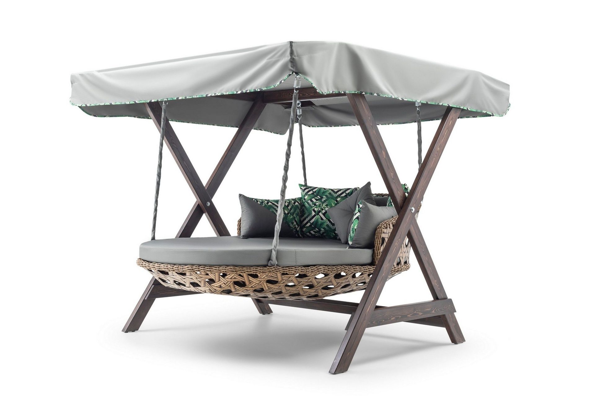 Hux H&auml;ngstol Utomhus 188x140 cm - Gr&aring;