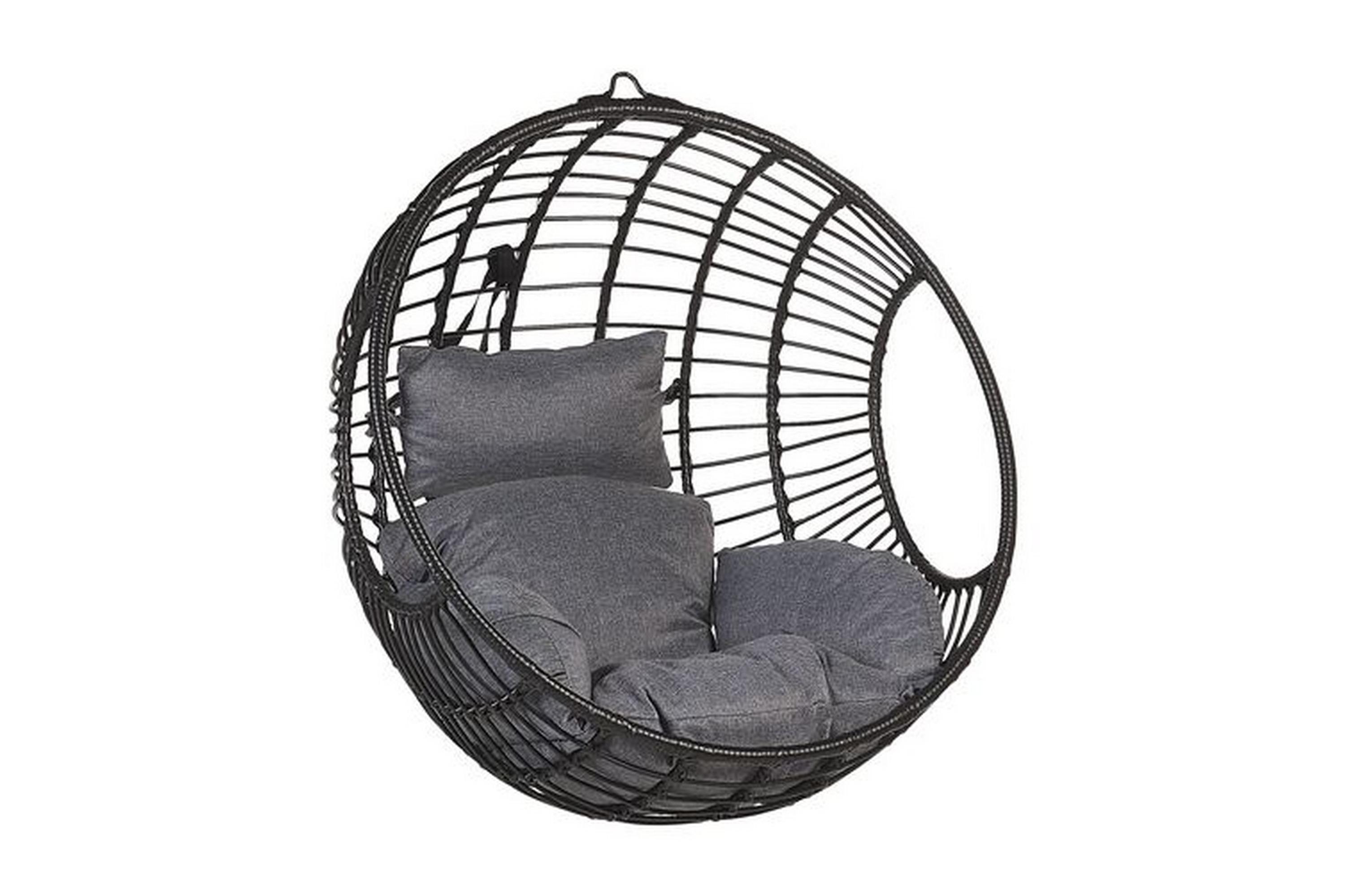 hängstol utomhus bunsta - svart