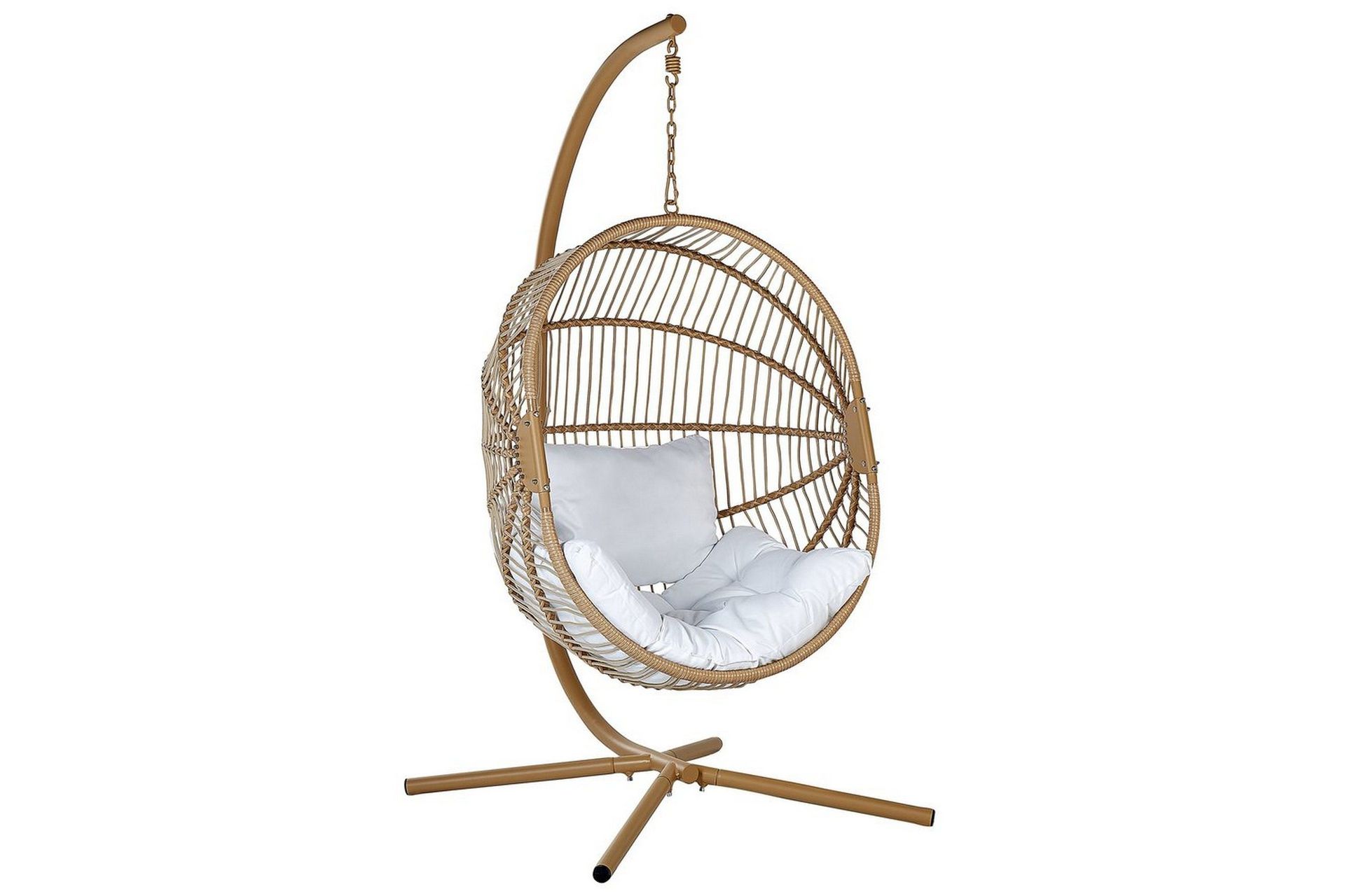 Hängstol Acri - Beige, vit