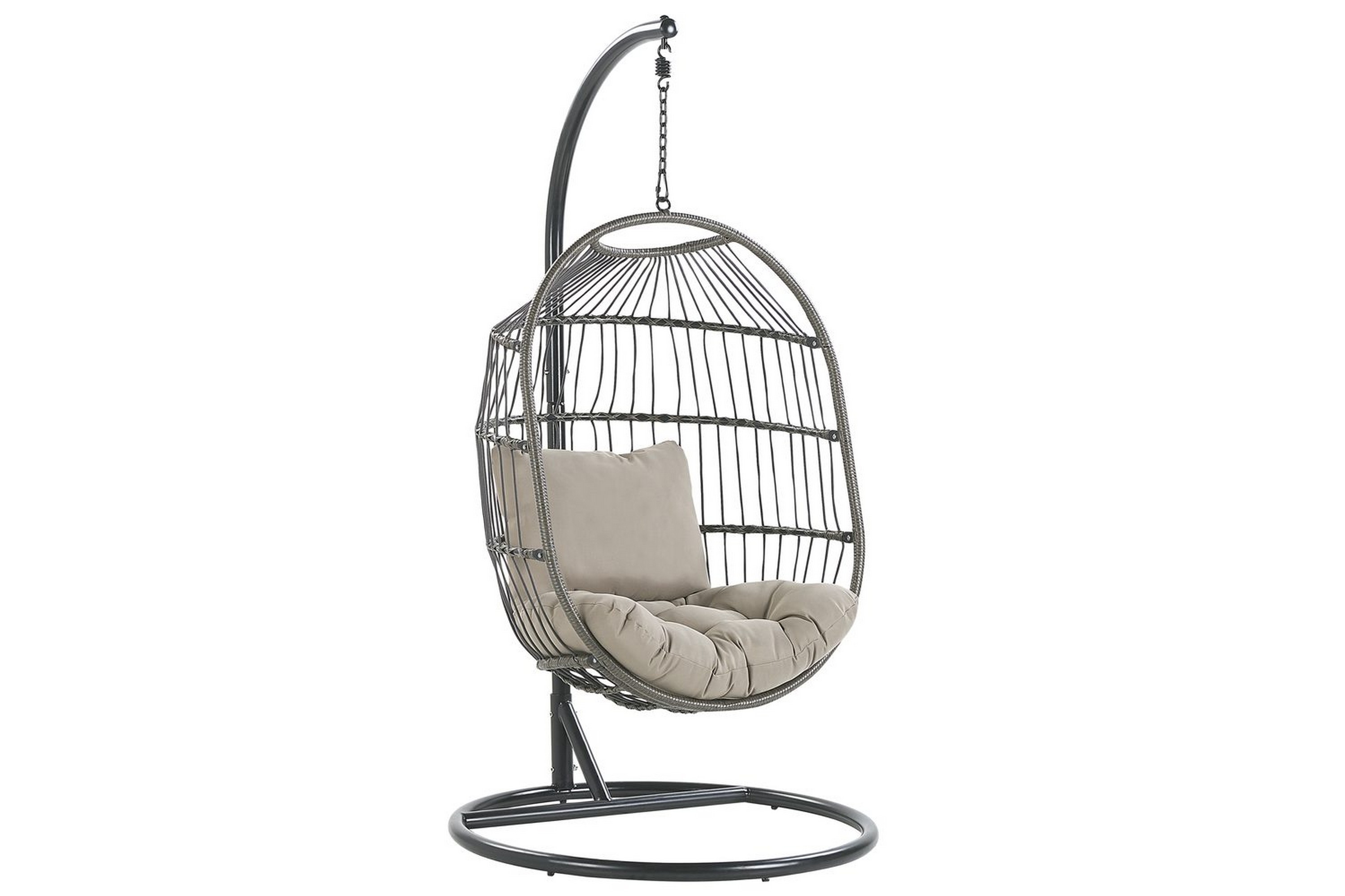 hängstol alba - svart, grå