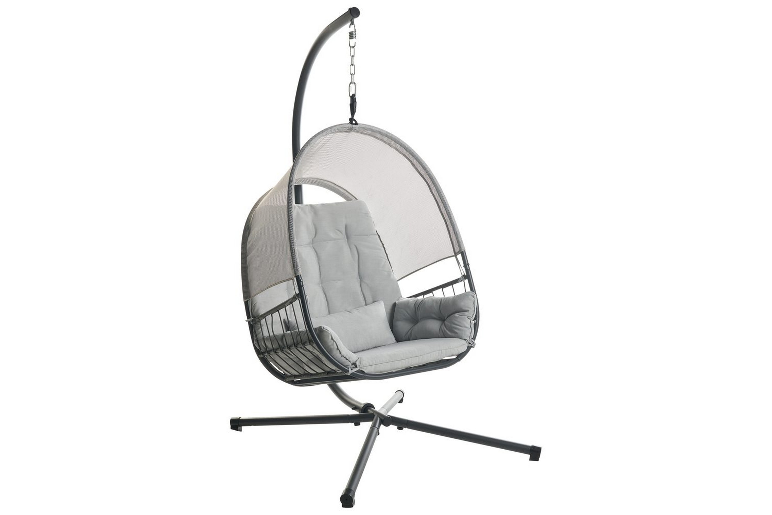 hängstol alviano - ljusgrå