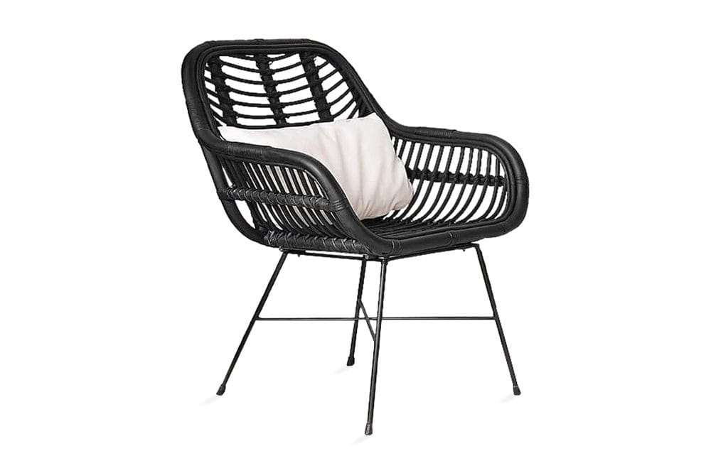 Canora Trädgårdsstol 51 cm - Svart