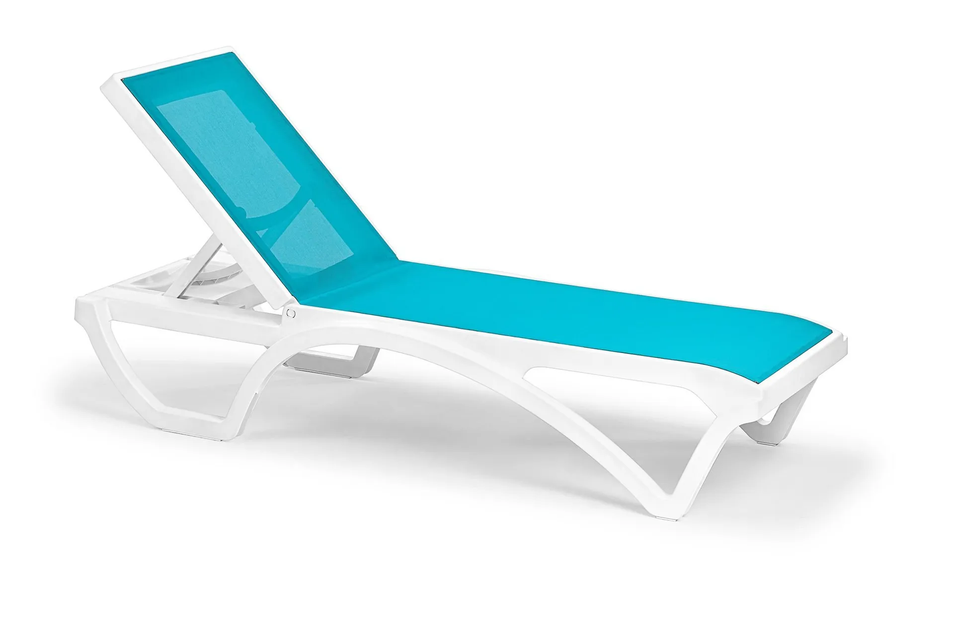 Muneo Sols&auml;ng 209 cm - Vit / Antracit