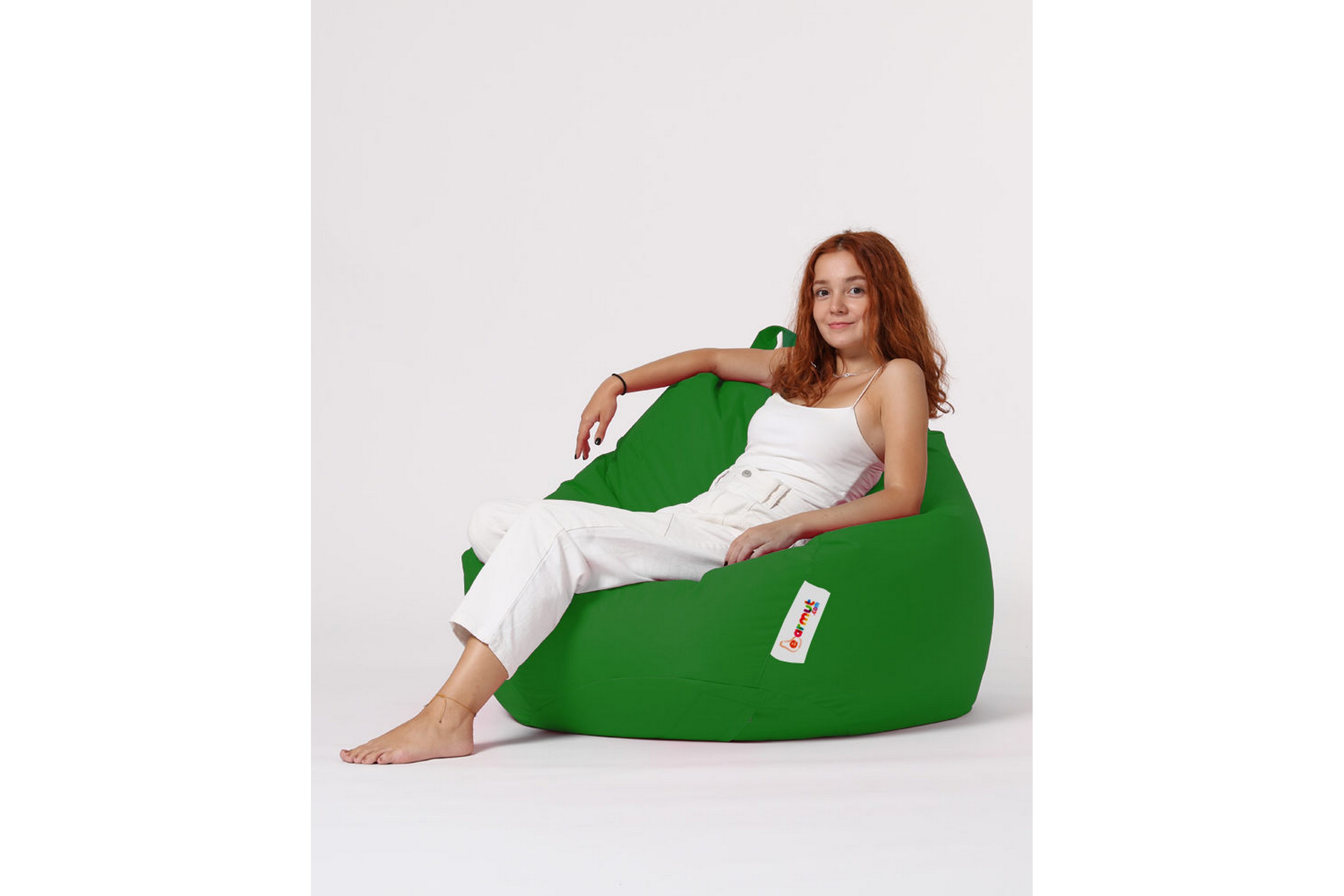 Sittsäck Utomhus Hunny 115 cm Grön