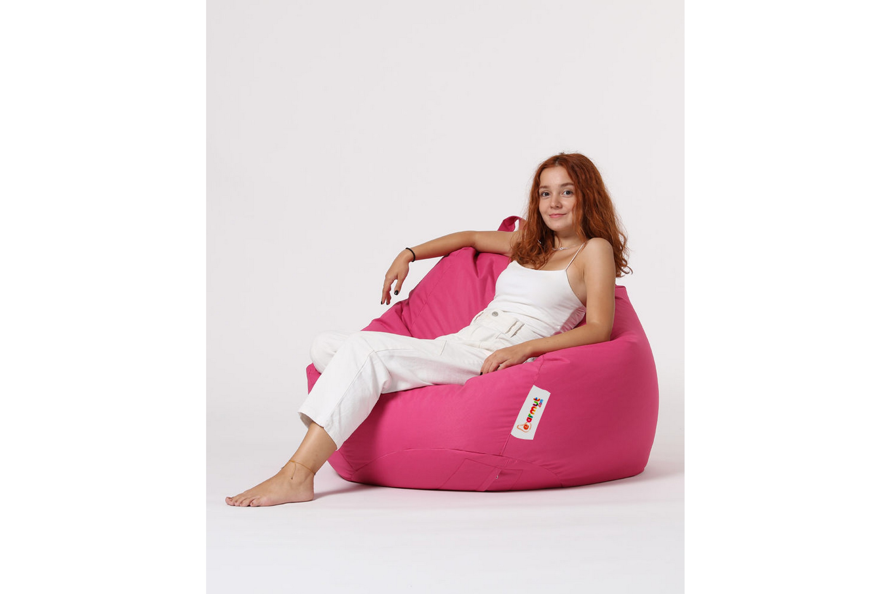 Sittsäck Utomhus Hunny 115 cm Rosa