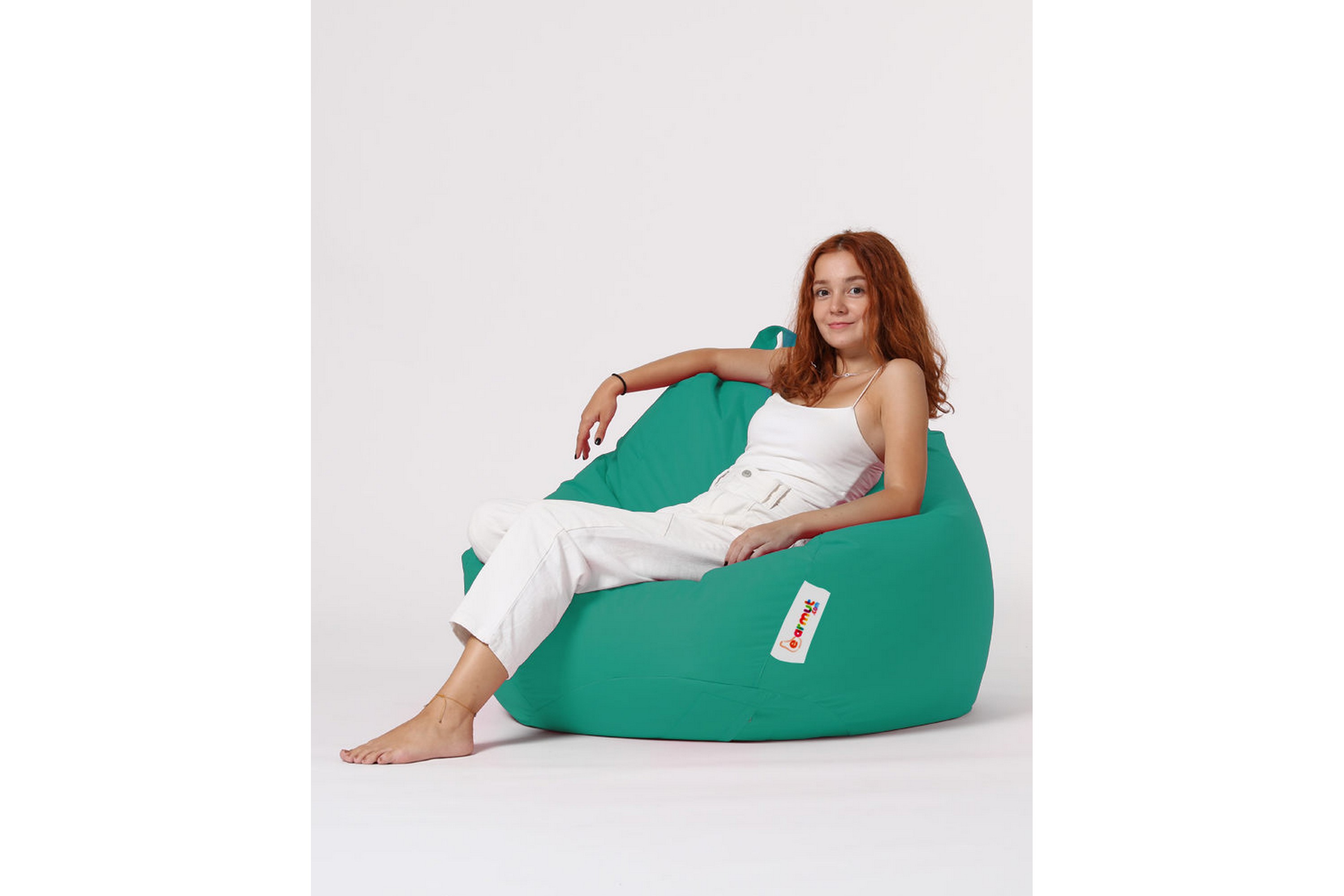 Sittsäck Utomhus Hunny 115 cm Turkos