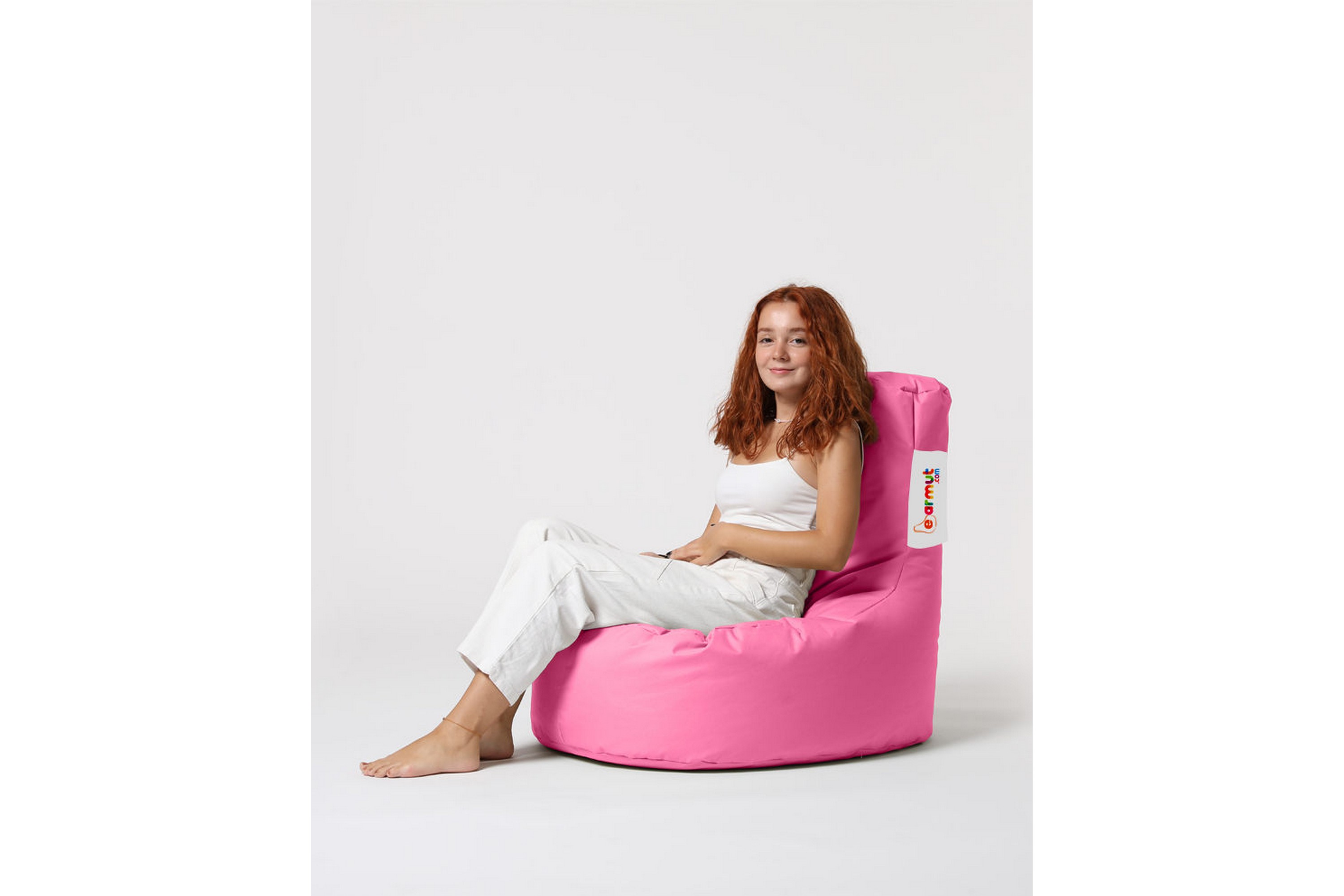 Sittsäck Utomhus Linarejos 70 cm Rosa