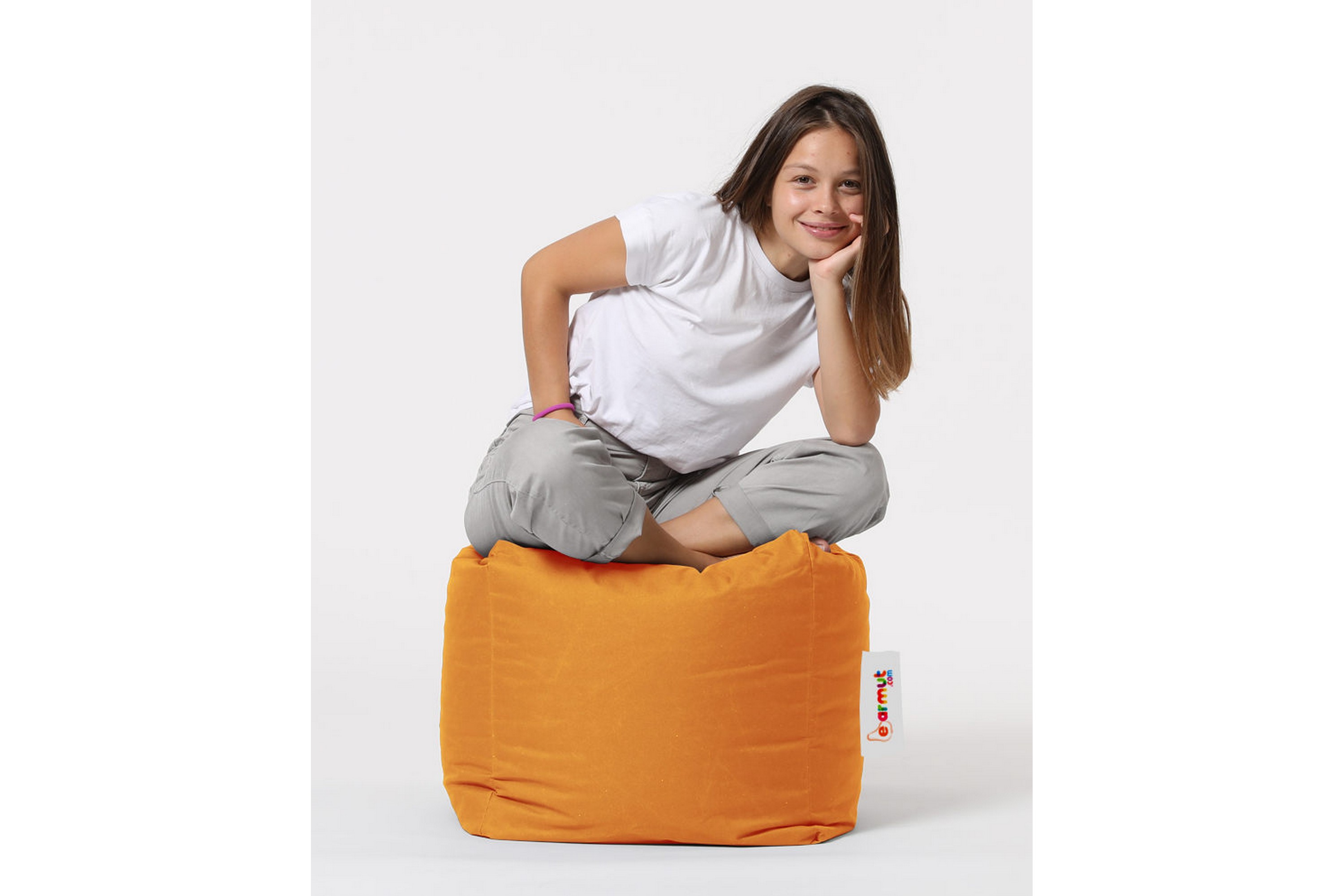 Sittsäck Utomhus Salani 45 cm Orange