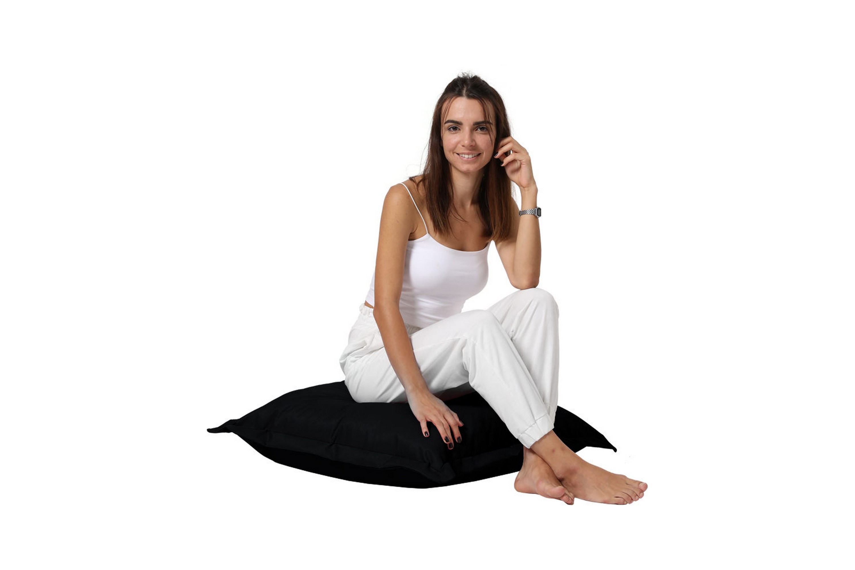 Sittsäck Utomhus Salinder 70 cm Svart