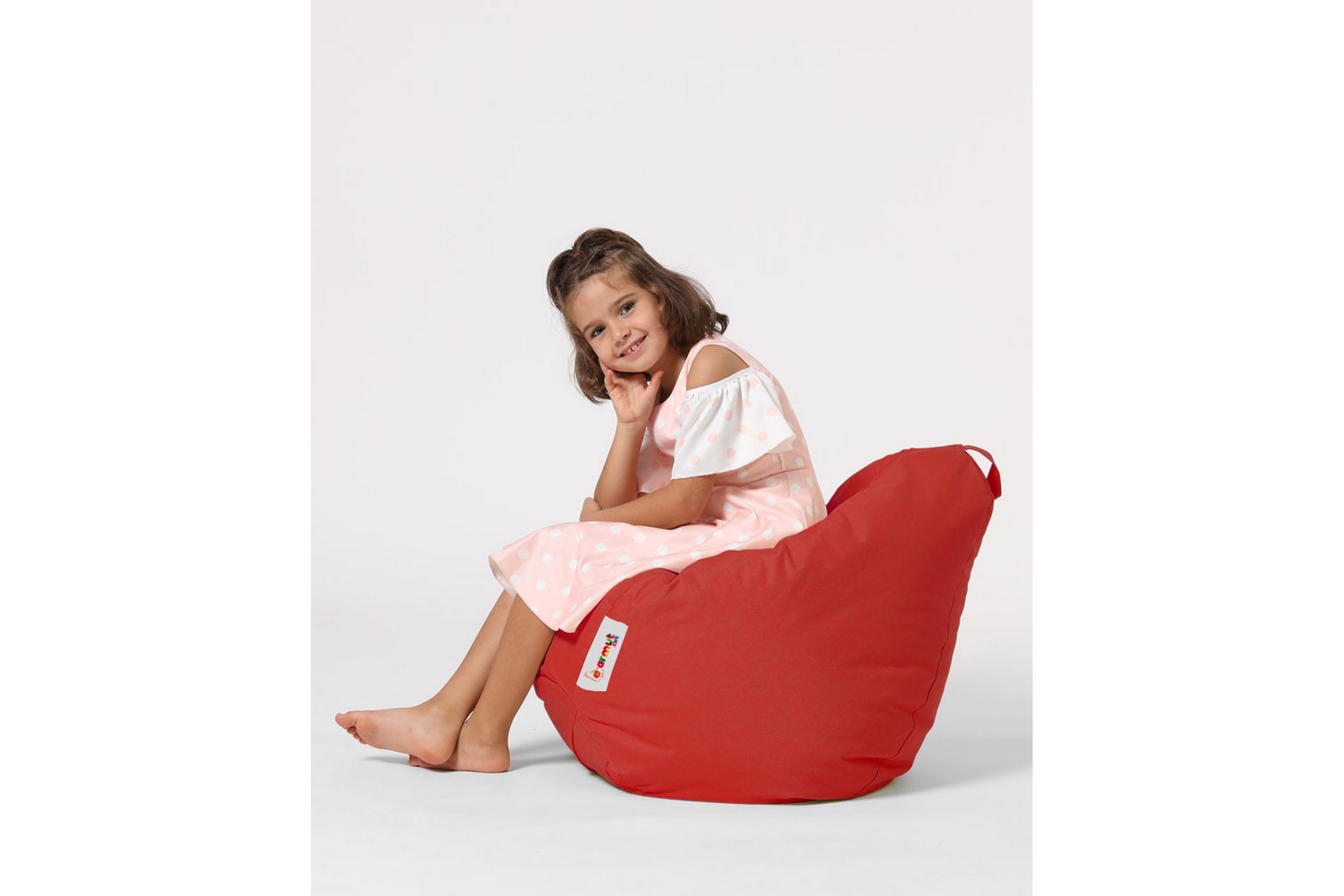 Sittsäck Utomhus Salman 60 cm Röd
