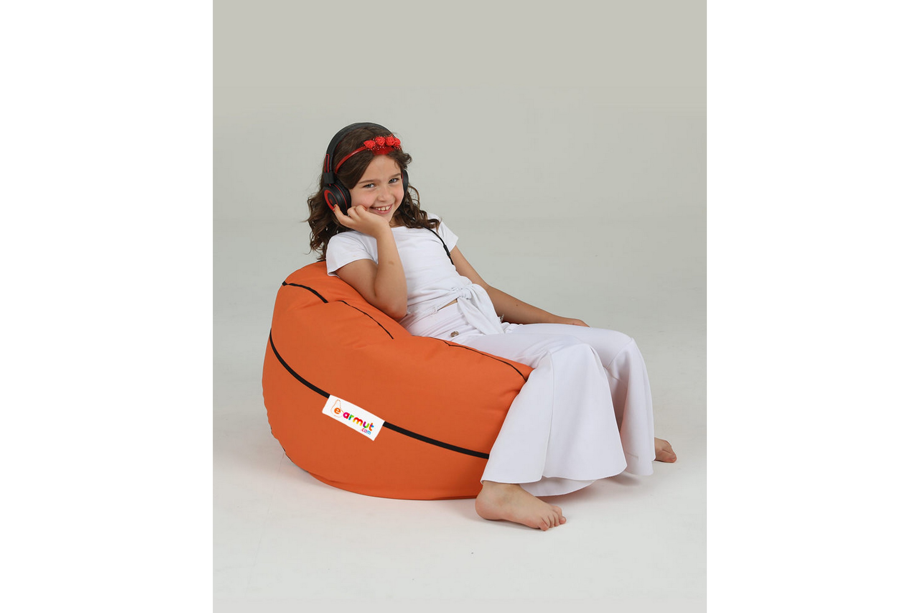 Sittsäck Utomhus Sofiya 70 cm Röd