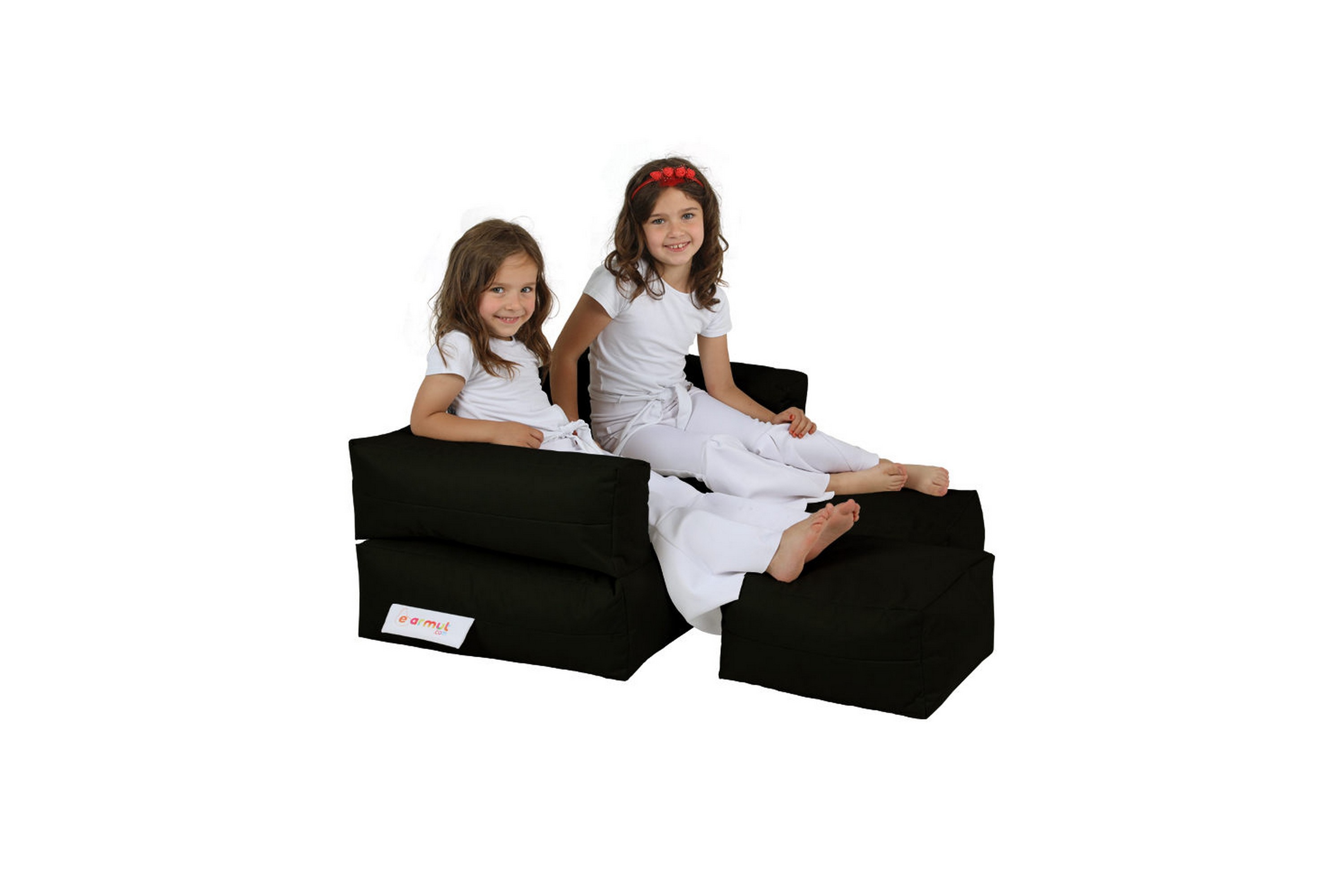 Sittsäck Utomhus Toru 100 cm Svart