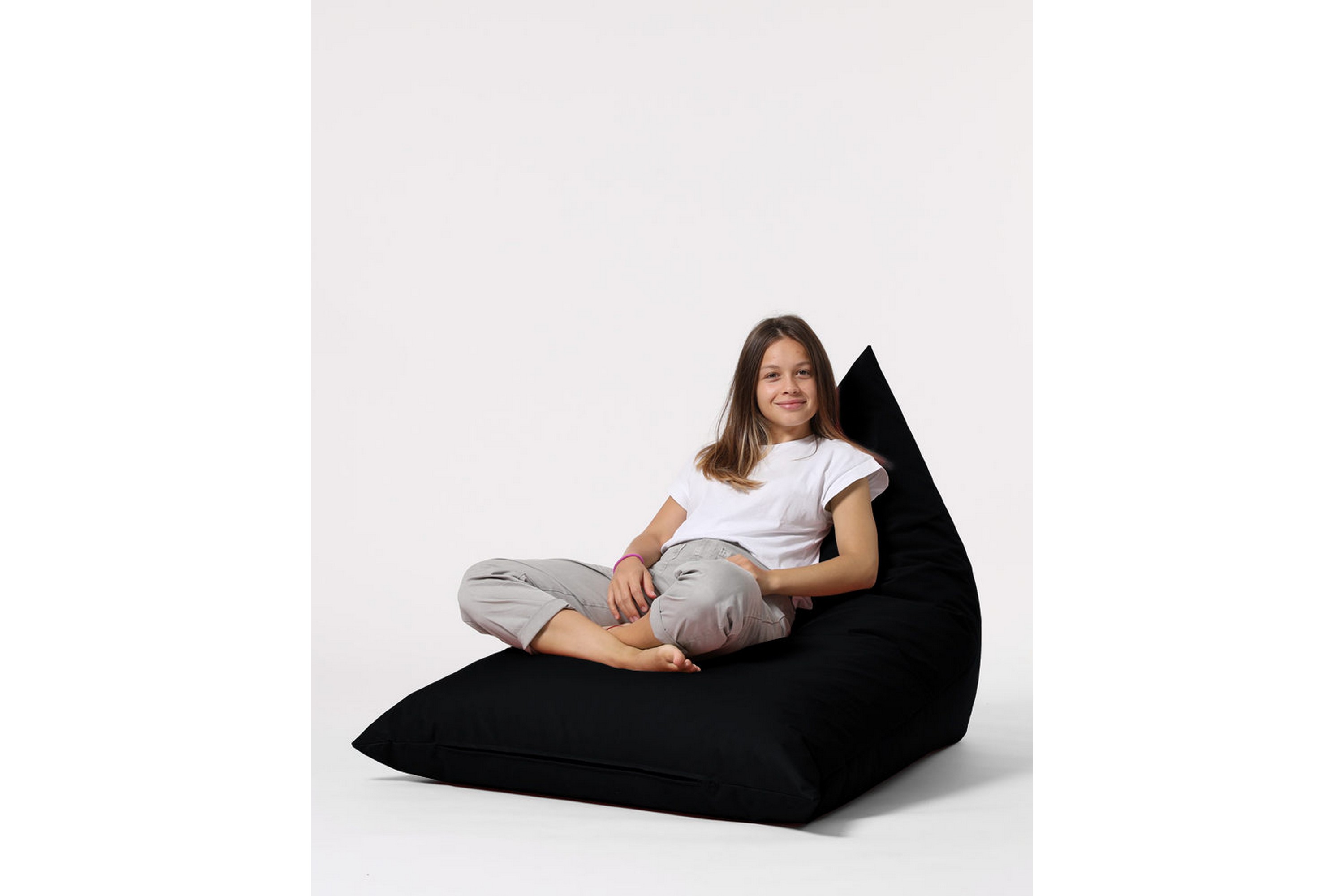 Sittsäck Utomhus Toya 90 cm Svart