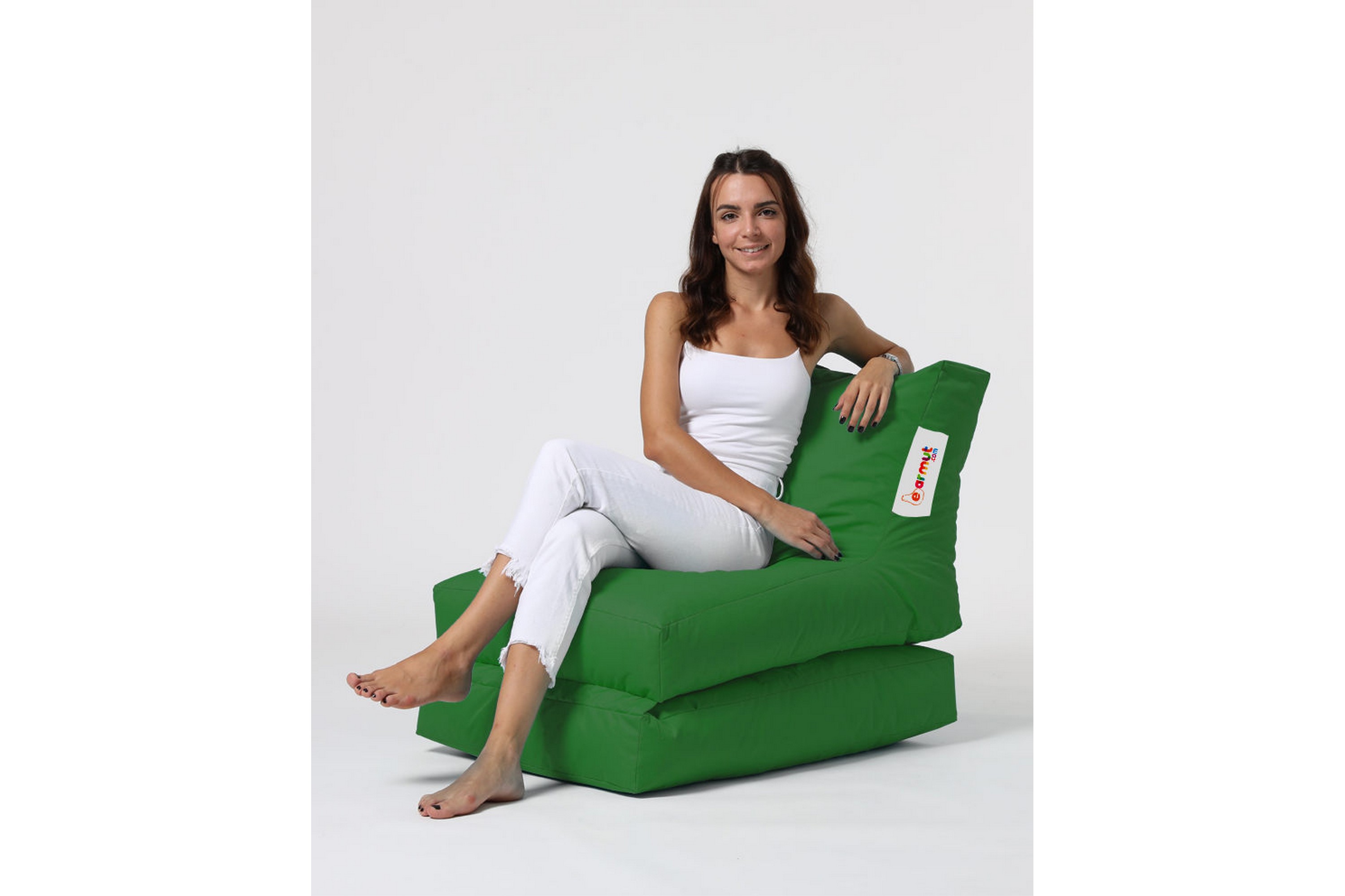 Sittsäck Utomhus Petone 55 cm Grön