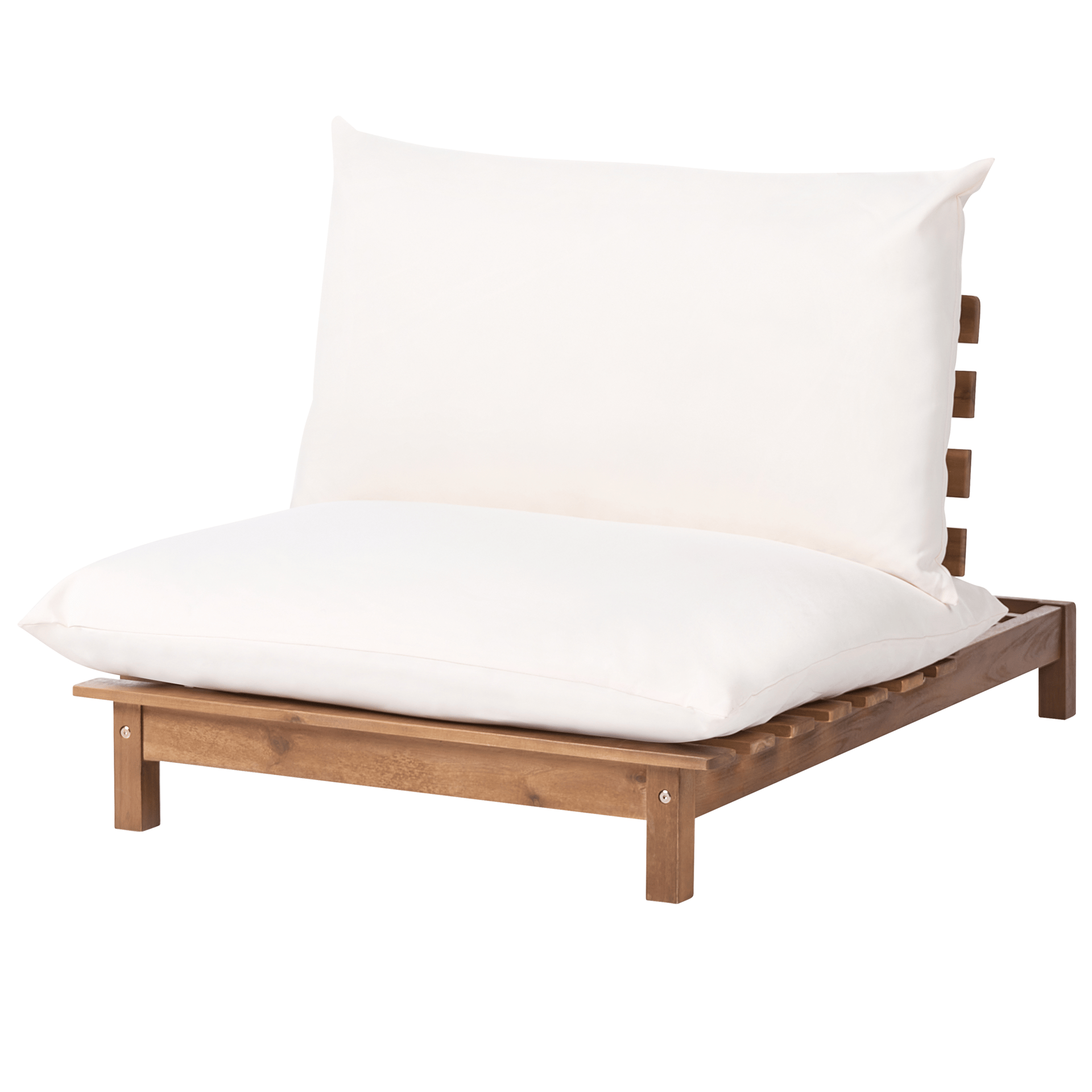 Solstol utomhus med Dyna Suno Akaciatr&auml; - Brun/Beige