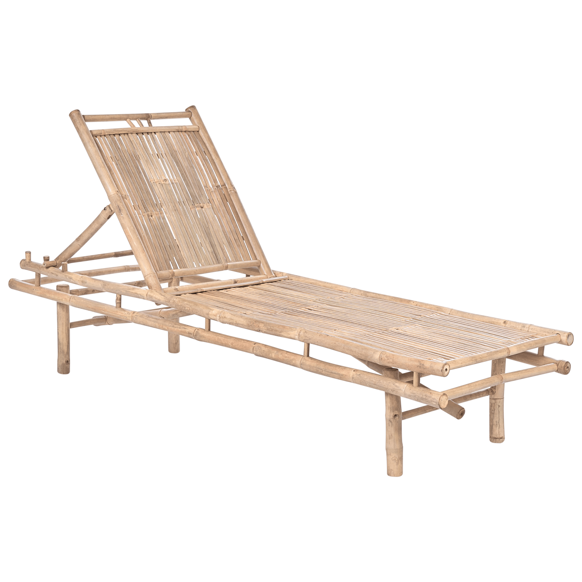 Solstol utomhus Sulmona Bambutr&auml; - Brun