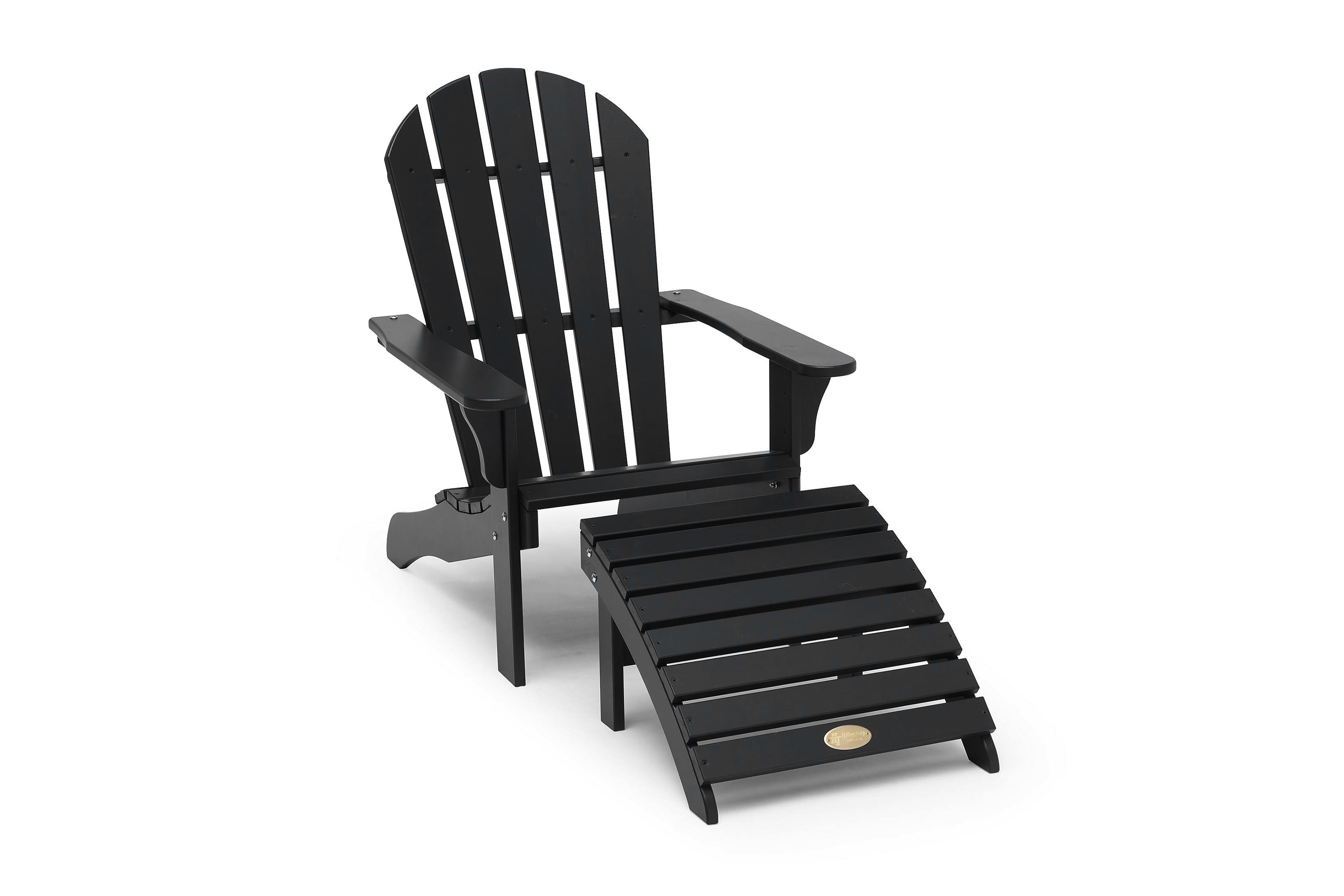 däckstol tennessee med fotstöd orkangrå - hillerstorp