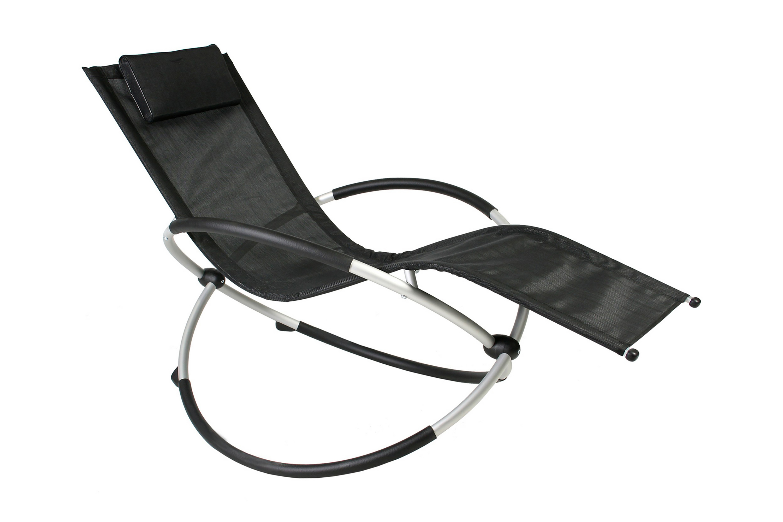 Solstol FUN 145x77x86cm hopfällbar färg-silver