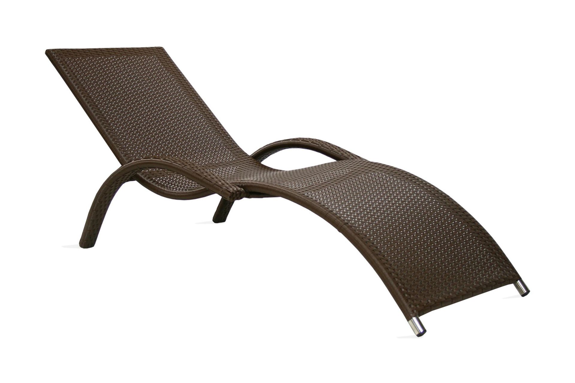 solstol meridian 180x75x73cm färg: kaffebrun - brun