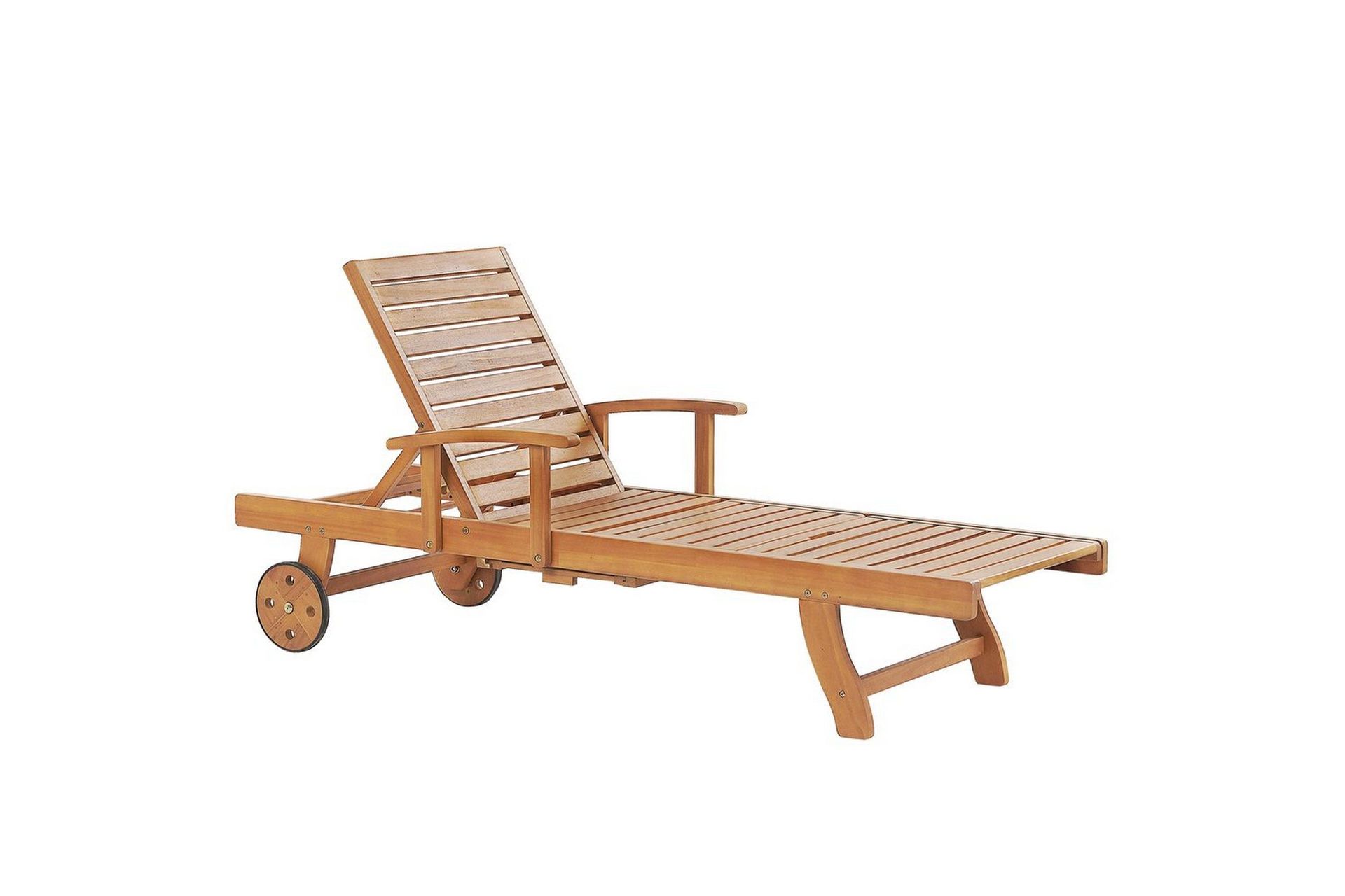 solsäng java - ljus trä