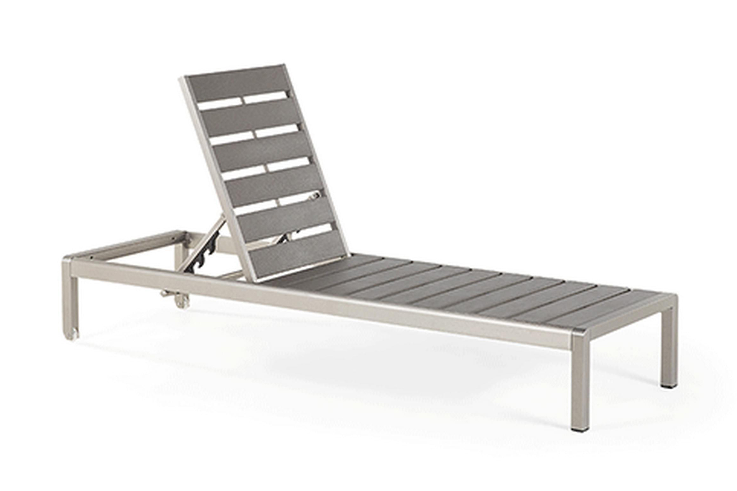 Solsäng Nardo 64\198 cm Grå