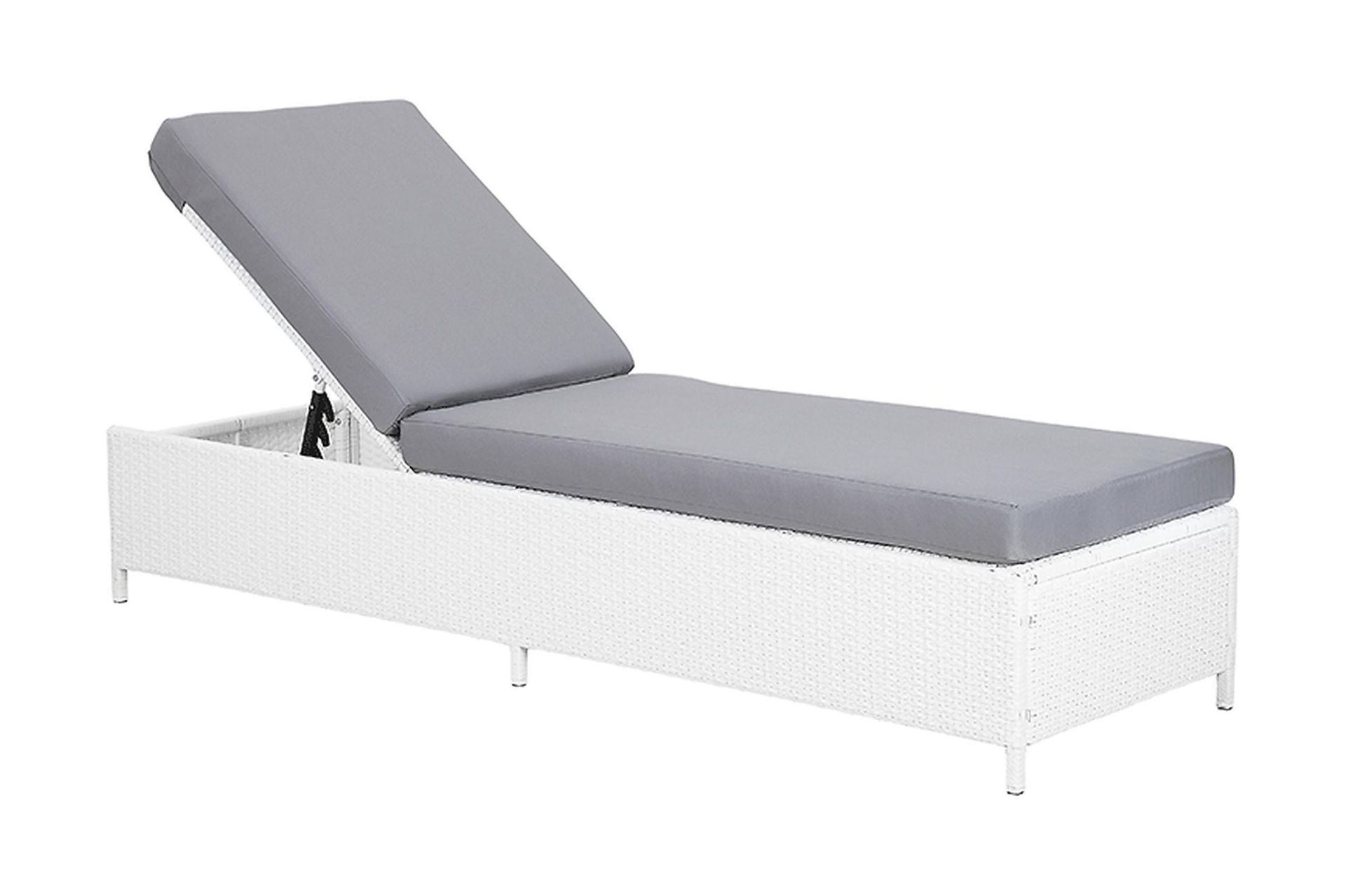 Turin Ii Sols&auml;ng 65\201 cm - Vit