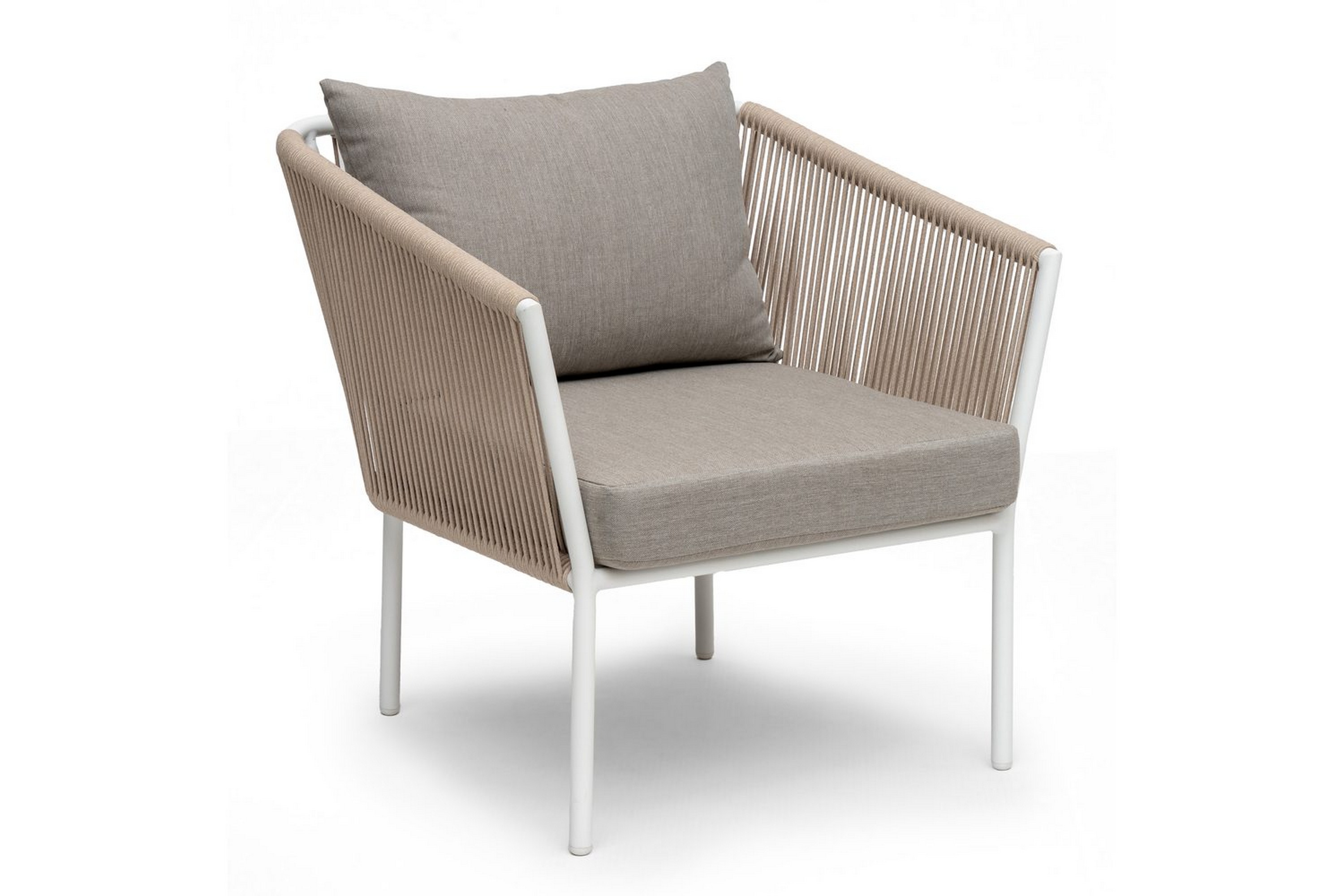 Utefåtölj Hillerstorp Lersund Vit/Beige Vit/Beige