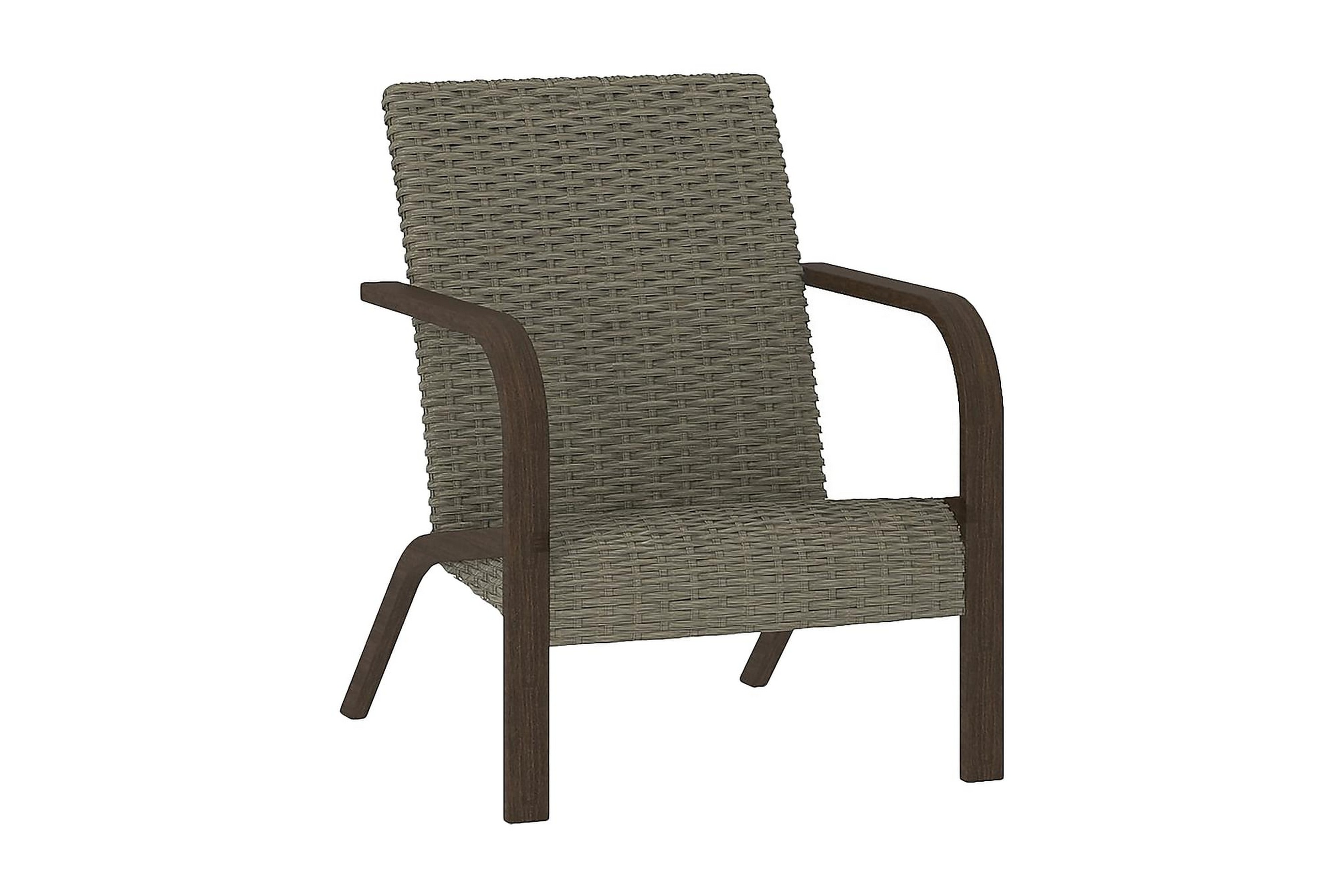 Utefåtölj Grå2-pack Dorel Home