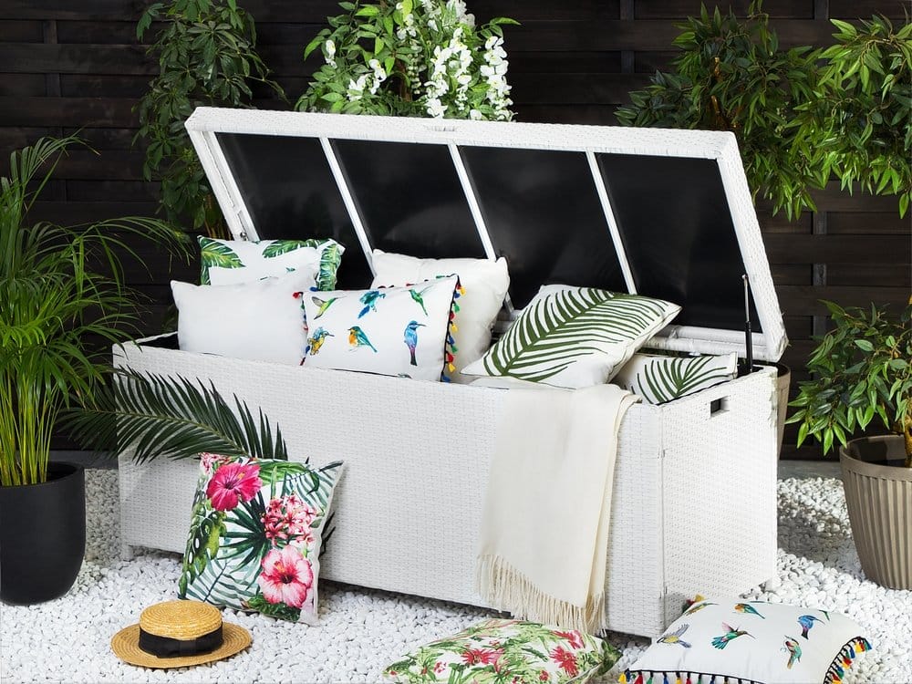 Modena Dynlåda 158 cm - Vit