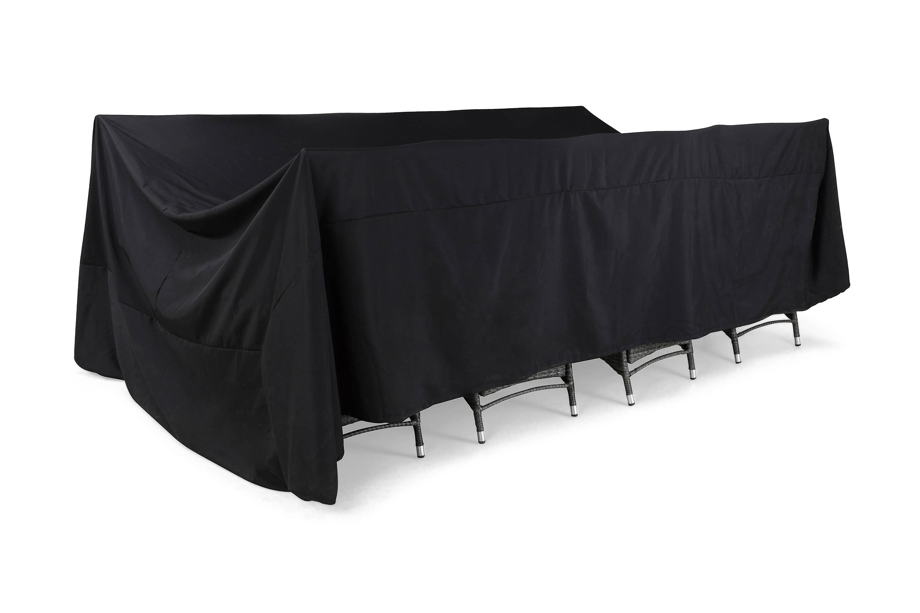 Möbelskydd 350x255x65 cm Svart