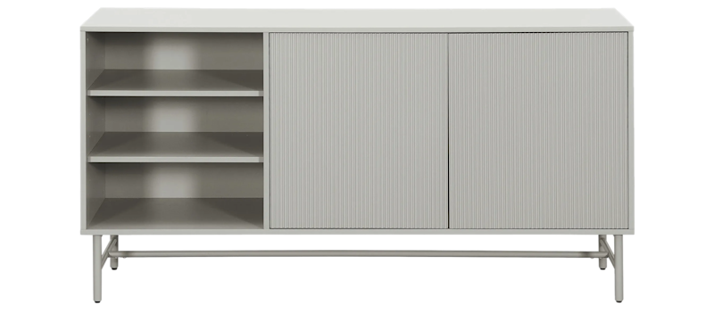 Matterhorn Konsollbord - Sidobord 40 cm djup 157 cm bred 80 cm hög, Beige