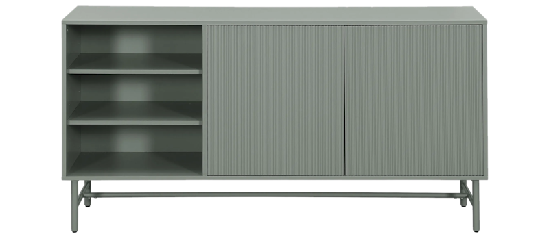 Matterhorn Konsollbord - Avlastningsbord 40 cm djup 157 cm bred 80 cm hög, Grön