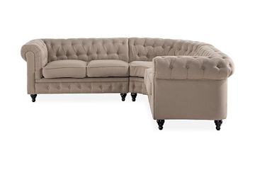 Chesterfield hörnsoffa